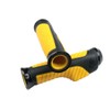 MotorToGo 7/8" Yellow Handlebar Gel Hand Grips with Black End