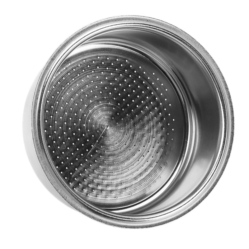 3Pcs Coffee Portafilter Filter 51mm Stainless Steel Double Serving Rust