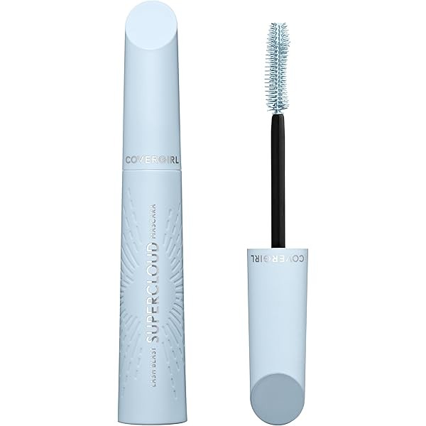 CoverGirl Lash Blast Supercloud, 800 Super Black, Mascara, Long-Lasting, No