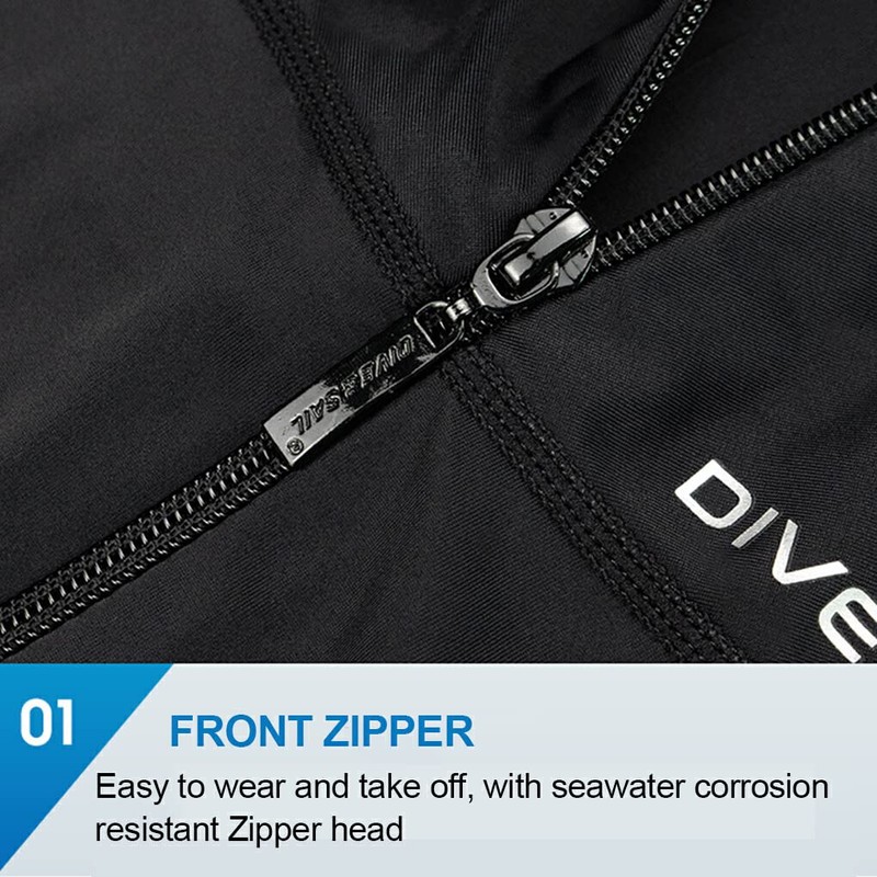 AIXXCUVQ Wetsuits Diving Suit One-Piece Quick Drying Surf Suit Full