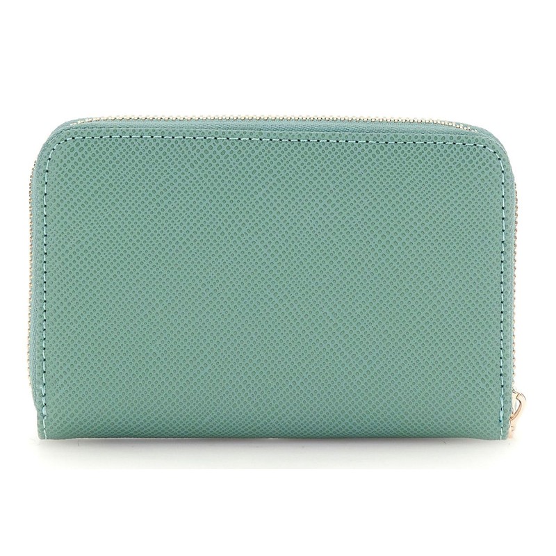 GUESS Laurel SLG Medium Zip Around Wallet Teal, teal