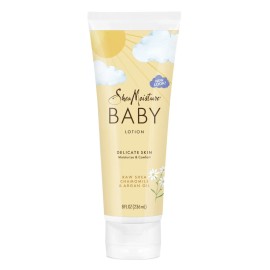 Shea Moisture Raw Shea Chamomile & Argan Oil Baby Lotion for Dry Skin, 8 oz - Raw Shea Chamomile & Argan Oil