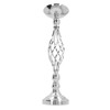 Table Candlestick Ornament Iron Twisted Curb Candle Holder Decorative Ornament
