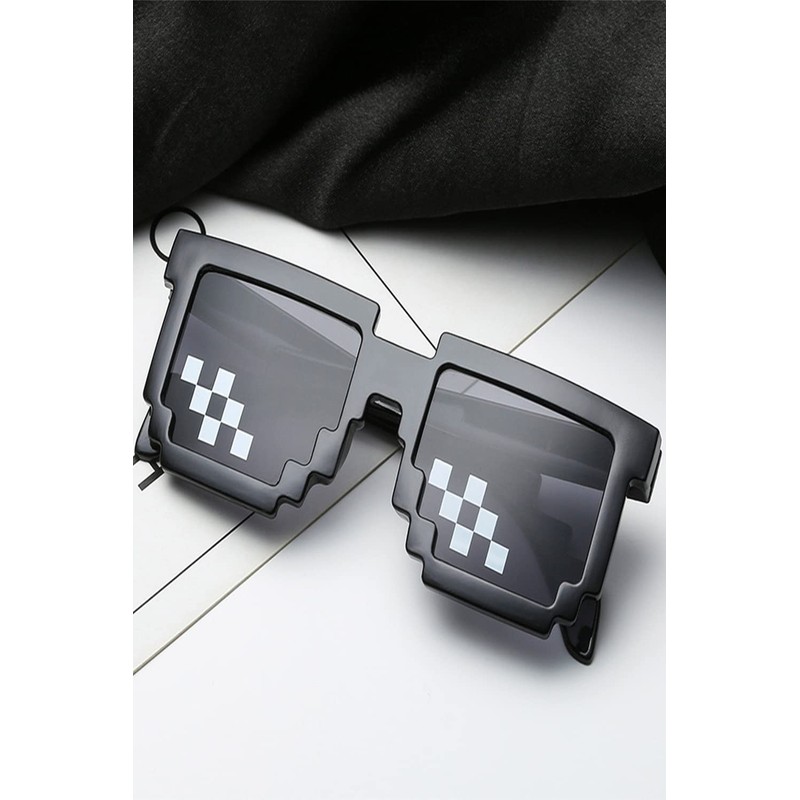 YFFSFDC Sunglasses, Mosaic Glasses, Funny Glasses, Party Goods, Cool Cosplay,