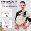 Vrbabies Breathable Baby Sling for Newborns, Quick Dry 3D Mesh