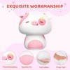Mewaii Squishy Cloud-Like Softness, Trending Kawaii Strawberry Cow Mushroom Plush