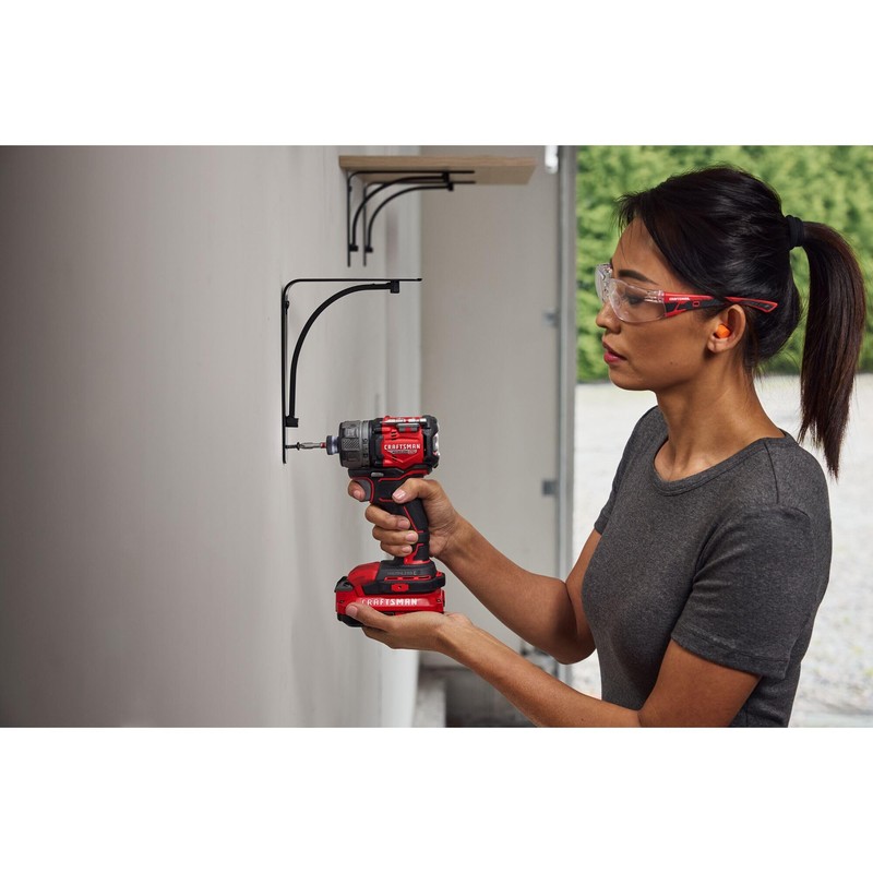 CRAFTSMAN V20 Cordless Screwdriver, Bare Tool Only (CMCF610B)