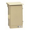 Mirai Industry WB-1AK Plastic Rainproof Walbox with Roof Vertical Black