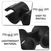 PRETYZOOM Pack of 4 Double Clamps Pipe Clamps PVC Plastic