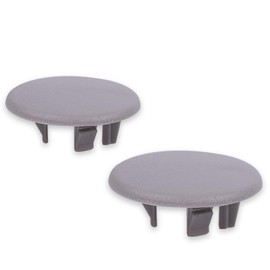 runmade Gray Armrest Cap Cover Seat Handle Trim 15279689 Compatible with Chevy 2007-2014 Tahoe Suburban; Compatible with GMC 2007-2014 Yukon Denali XL (Pack of 2)