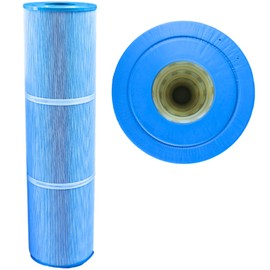 Swimline HYDROTOOLS Premium Pool Replacement Cartridge Filter Element for Above Ground & Inground Pools | 120 SQ FT | Blue Cleansing Silver Ion Treated | 50 Micron Precision | Heavy Duty Pleats
