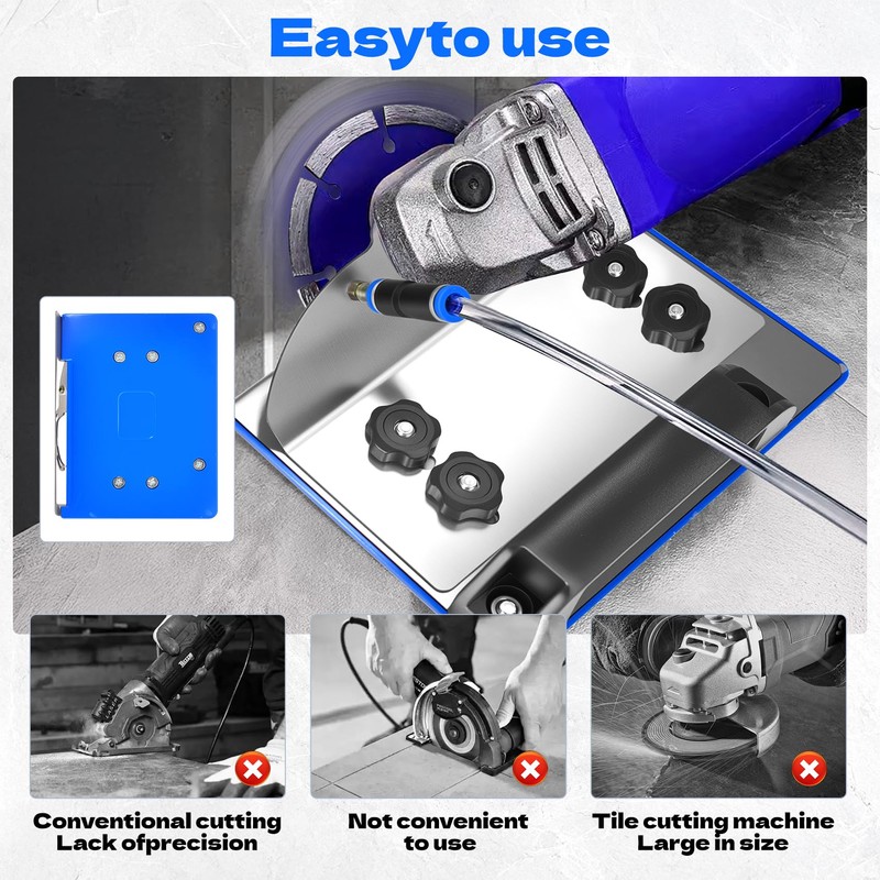 45° tile chamfering tool, Angle Grinder Stand For Tile 45°