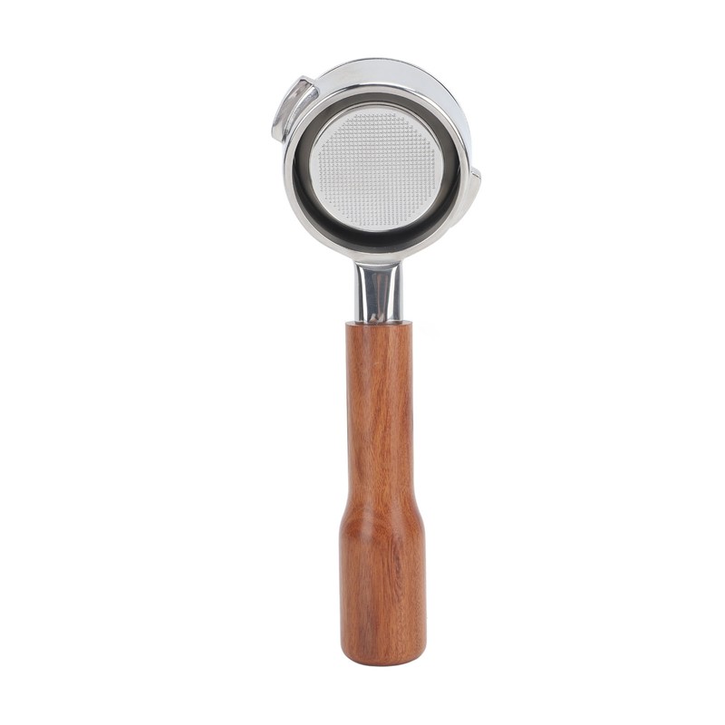 58mm Portafilter Bottomless 2 Ears Detachable Solid Wood and Stainless