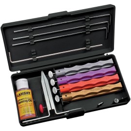 Lansky NEW LANSKY LS15 LKDMD LANSKY 4-STONE DELUXE DIAMOND SHARPENING SYSTEM