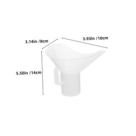 iplusmile 4pcs Eye Cup Handheld Eye Wash Cup for School Learning Aid Plastic Washing