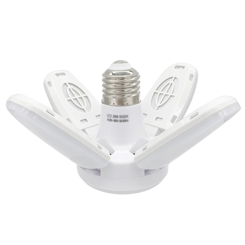 LED Garage Lights- Dimmable Garage Lights Ceiling, 38W 6000LM 6500K