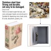 Tissting Book Safe with Combination Lock, 18 x 12 x
