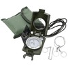 COVVY Compass Navigation, Multifunctional Orienteering Waterproof Compass with Survival Whistle,Mini