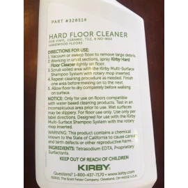 Kirby Hard Floor Cleaner ~ Ready To Use ~ 12 oz ~ 3 pack!