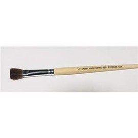 Gordon Brush 0790-00050 Camel Hair Flat Brush