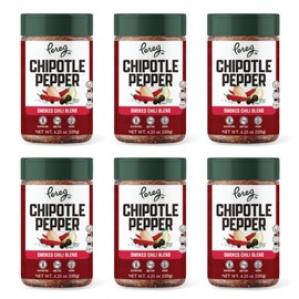 Pereg Chipotle Seasoning (4.25 Oz x 6 Pack) - Smoky Mexican Seasoning - Chipotle Powder - Bulk Spices & Seasoning - Non-GMO, No Preservatives, No Color