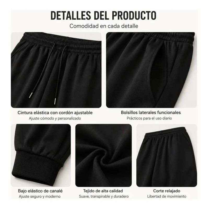 CHILLCAT - 3pcs Pants Pantalones Deportivo Moda Casual Gym Para
