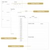 Academic Planner for 2025 2026 or Anytime – 8.5" x
