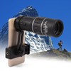 ASHATA Telescopio Monocular 16x Zoom Focus Preciso Telescopio de Teléfono