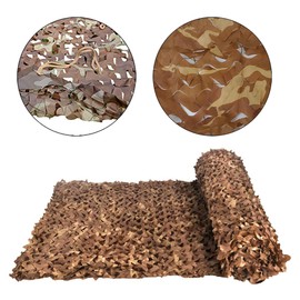 TENCEN Camouflage Net, Camouflage Pattern, Ghillie Net, Sunshade, Ventilation, Blinder, Camping, Outdoor Activities, Survival Games, Wild Bird Photography, Hunting, Decoration