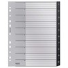 Leitz Index Folder Divider, 1-10 Numerical Tabs, A4, Extra Wide,
