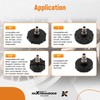 maXpeedingrods 12Pcs Brake Master Cylinder Bleeder Kit with 1 Japanese
