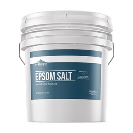 Earthborn Elements Epsom Salt (3.5 Gallon), Magnesium Sulfate Soaking Solution