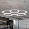 15Pcs 1M Adjustable LED Panel Suspension Cables – Steel Hanging