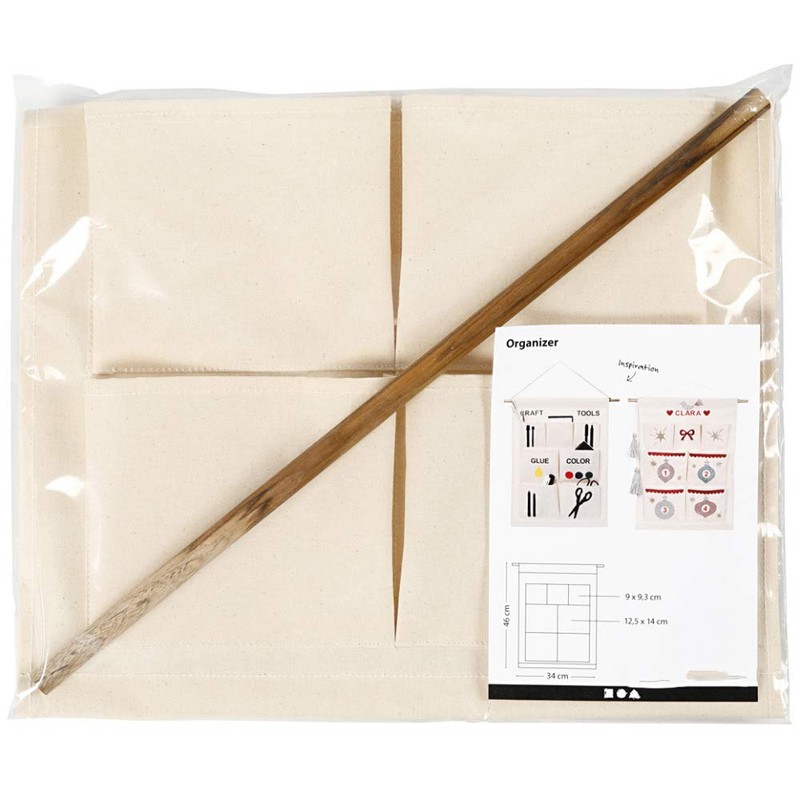 Large Cotton Fabric Advent Calendar | Christmas Craft Project |