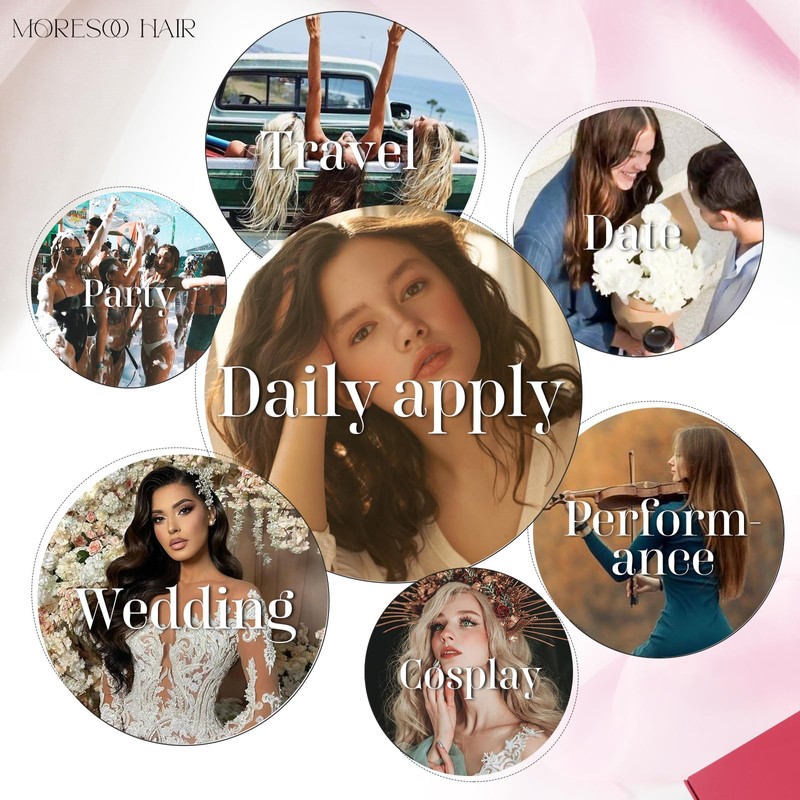 Moresoo Blonde Utip Hair Extensions Huamn Hair U Tip Hot