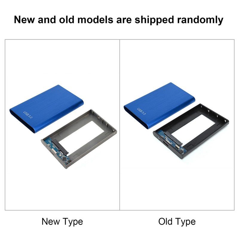 2.5-Inch SATA USB 3.0 Laptop 7-9.5MM Hard Drive SSD Enclosure