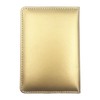 Missmore PU Leather Passport Cover with Gold USA Logo Printed