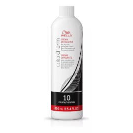 Wella Colorcharm 10 Vol Cream Developer, Para Mezcla Gris Óp