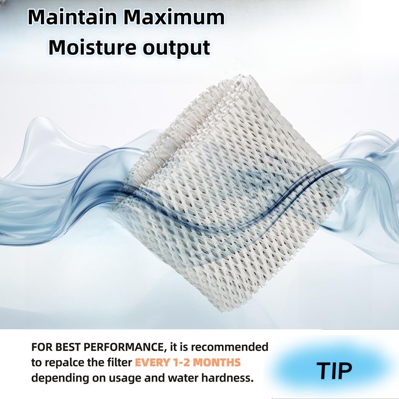 Humidifier Filter Pad Replacement Filter Wicks Compatible with Canopy Bedside