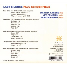 MARTHA AARONS / LEV POLYAKIN / FRANCES RENZI PAUL SCHOENFIEDL: LAST SILENCE NEW