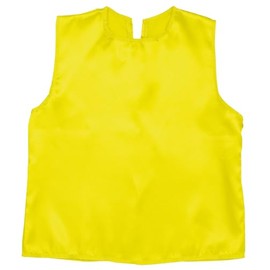Artec 15042 Soft Satin Shirt, C, Yellow, Costume, Cosplay, Recitals, Play Parties, Handmade, Easy for Children