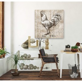 Wexford Home Farm Rooster Gallery Wrapped Canvas Wall Art