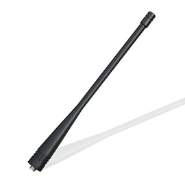 SMA Female Long Antenna for Two Way Radios, SAMCOM Walkie Talkie Replacement Antenna 6.7 Inches, Strong Resilience, Not Easy to Deform(1 pcs)