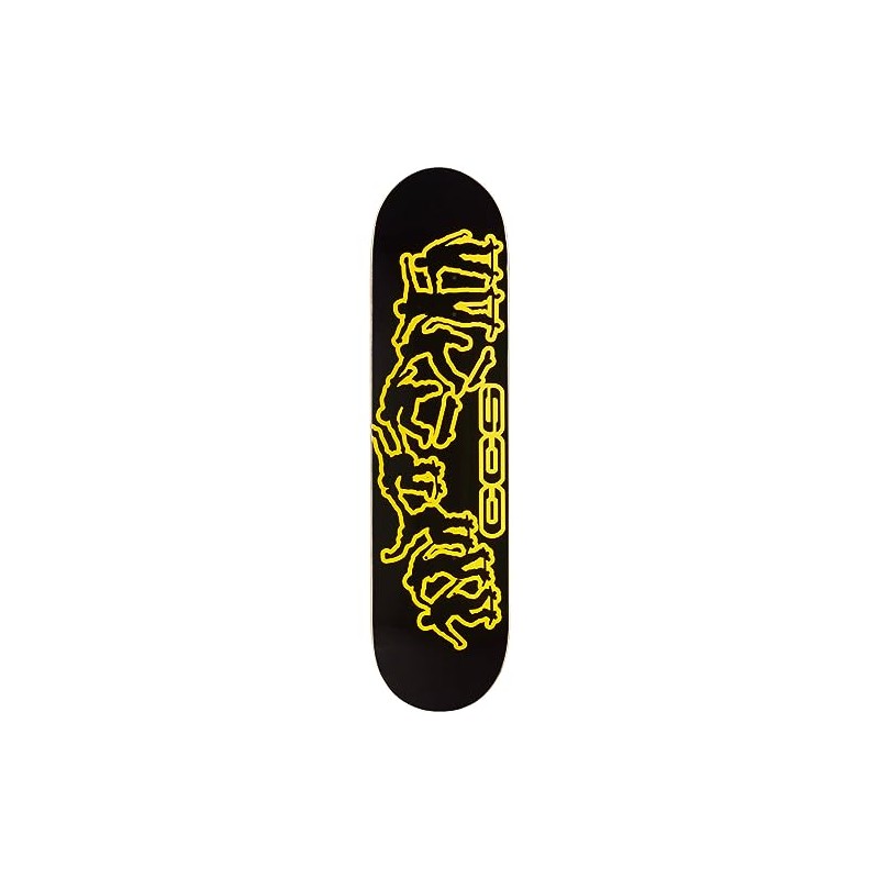 CCS Kickflip 2000 Skateboard Deck - Black - 8.00" x