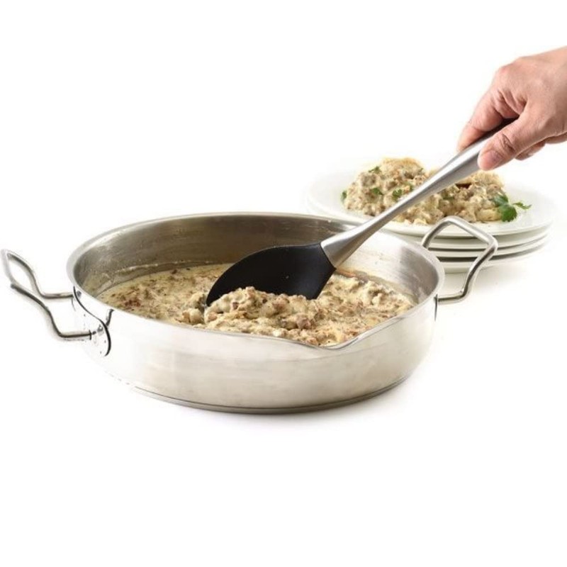 Norpro Stainless Steel and Silicone Solid Spoon