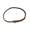 Leather Neck Ring Neck Strap Flat for Horses Adjustable Padded
