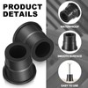 Pangda 50 Pcs Plastic Baluster Connectors for 3/4" Od Round