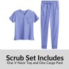 Tafford Active Stretch Men’s Jogger Scrub Set – Includes V-Neck