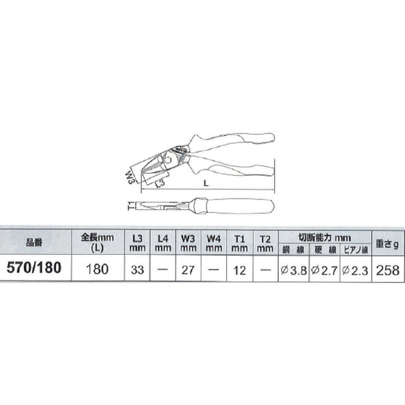 Will, Angled Nipper 570/180