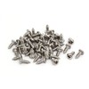 sourcingmap M4x10mm 304 Stainless Steel Phillips Round Pan Head Self